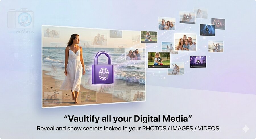 Vaultify — reveal and extract your hidden files from a regular photo or video