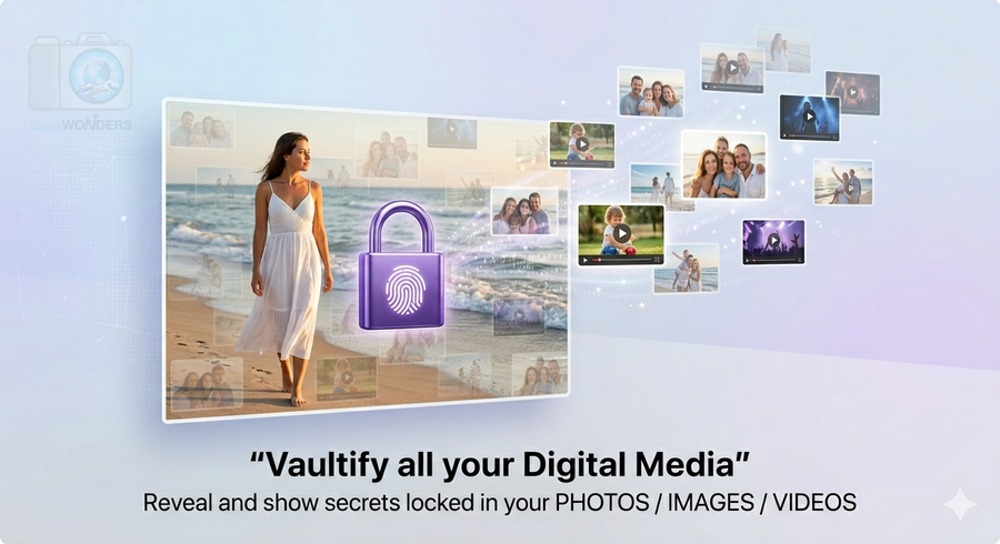 Vaultify — reveal and extract your hidden files from a regular photo or video
